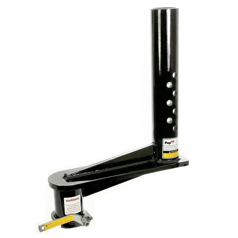 SB116 4" Round Tube with 16" Offset and Self Latching Coupler image number 1