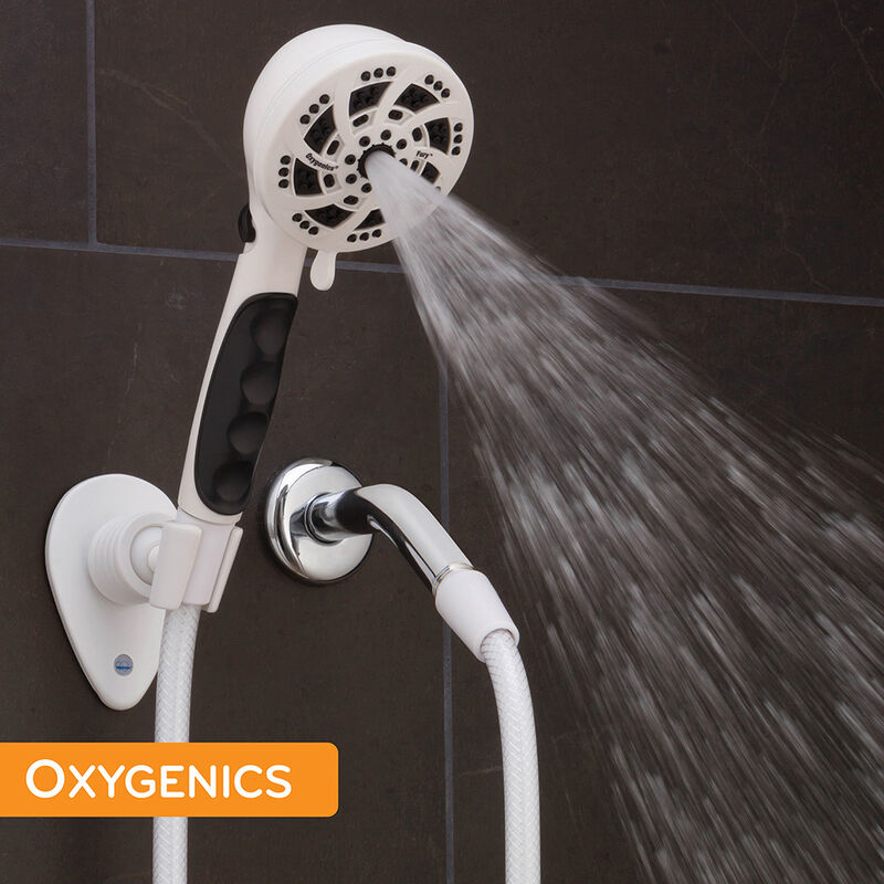 Oxygenics Fury RV Handheld Shower Head Kit, White image number 9