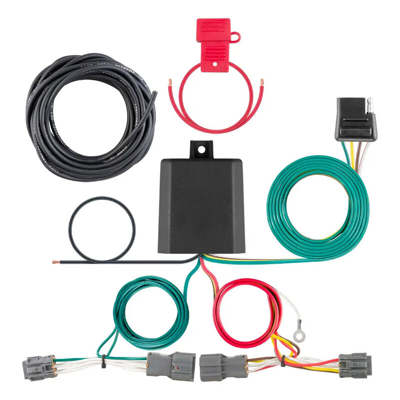 CURT 56348 Custom Wiring Harness, 4-Way Flat, Select Hyundai Tucson image number 1