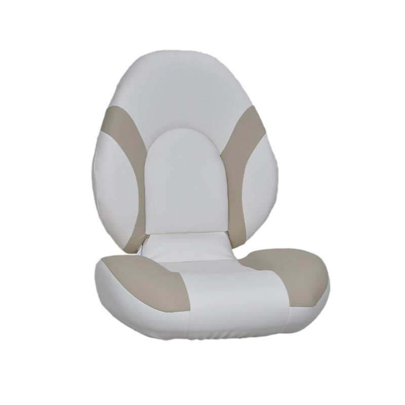 Accent Series Boat Seat - White/Tan image number 1