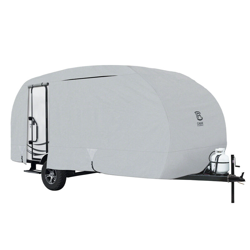 Classic Accessories PermaPro Heavy Duty RV Cover, Model 3 R Pod Fits RP-178, RP-181G, RP-182G (door in front), RP-176, RP-176T) up to 17&rsquo; 7&rdquo; in length, 78&rdquo; wide image number 1