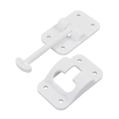 JR Products 3.5" T-Style Door Holder, Polar White
