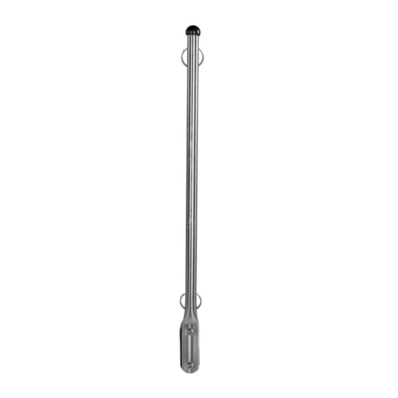 Taylor Made 15" Stainless Steel Flag Pole with Rail Mount (Flag sold separately) image number 2