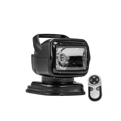 Golight GT Halogen Searchlight with Wireless Handheld Remote, Portable Magnetic Mount, Black