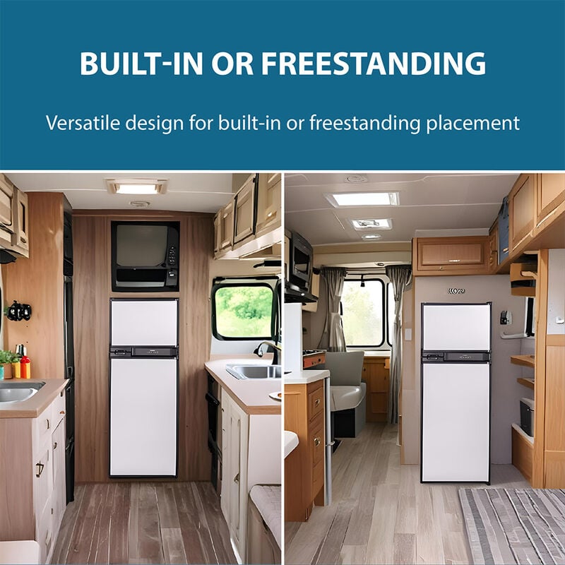 Equator Advanced Appliances ConServ 10 cu. ft. 12V DC Power Refrigerator, Stainless Steel image number 10