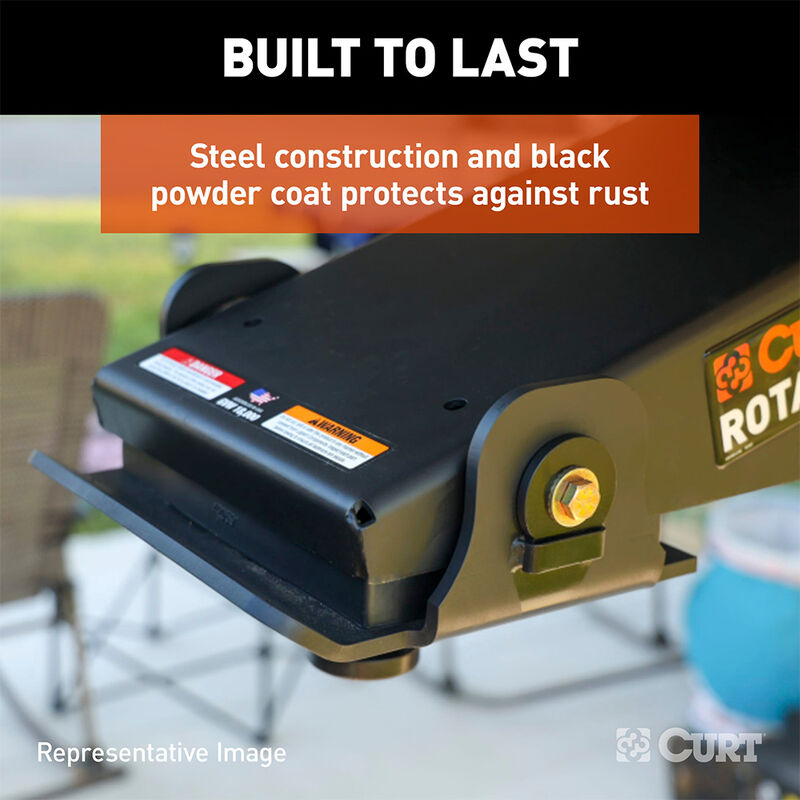 CURT L05 Rota-Flex Pin Box, 18,000 lbs. image number 7