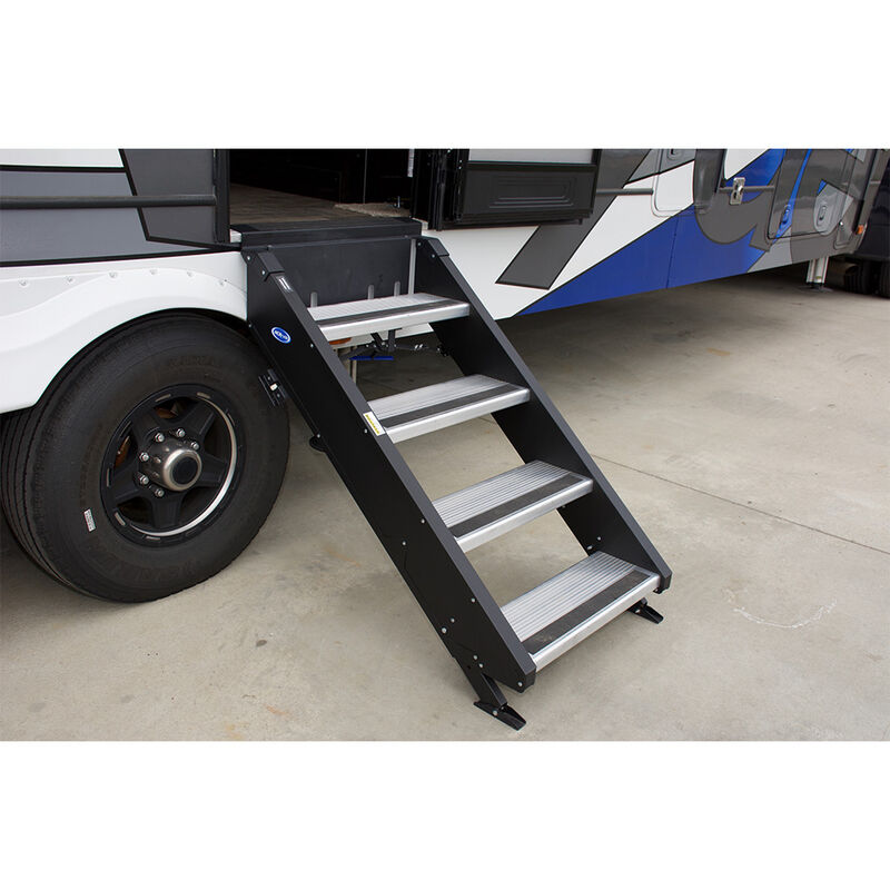 MORryde Strut-Assist 4-Step RV Entry Steps, 30" Door image number 5