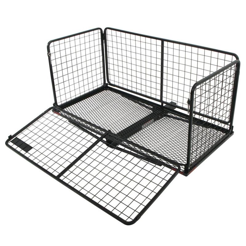Cargo Carrier Basket with 4 inch Raised Folding Shank image number 2