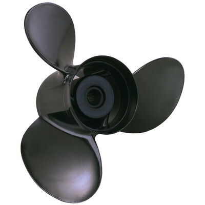Michigan Wheel 3-Blade Prop, Pressed Rubber Hub / Alum, 10.75 dia x 12, RH