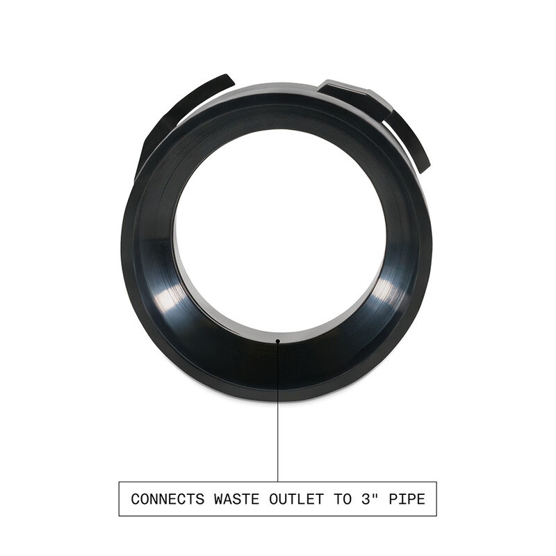 Valterra Rotating Rigid Sewer Pipe Adapter, 3" Hub x Bayonet Hooks image number 6
