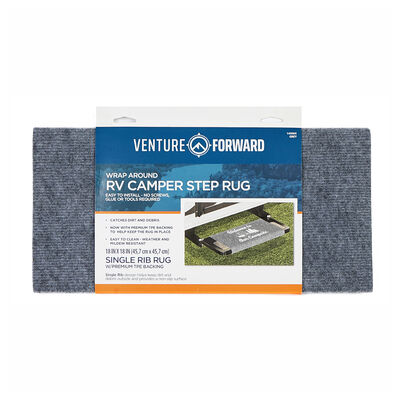 Venture Forward RV Camper Step Rug &ndash; Grey