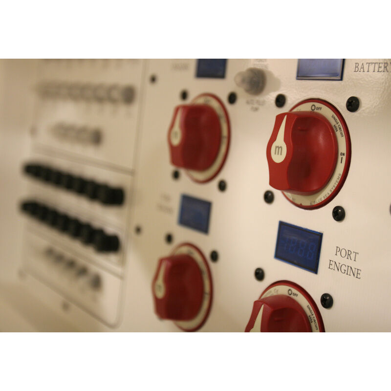 Blue Sea m-Series Mini On-Off Battery Switch with Knob - Red image number 3