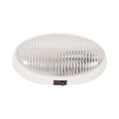 Optronics Clear Utility Light with Switch, White Housing