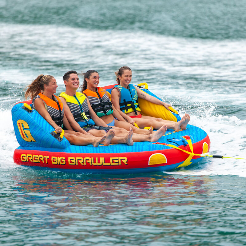 Gladiator Great Big Brawler 4-Person Towable Tube image number 3