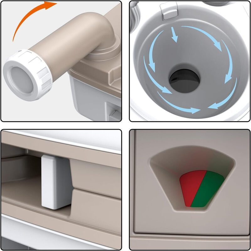 SEAFLO 3.2 Gallon (12L) Premium Portable Travel Toilet image number 10