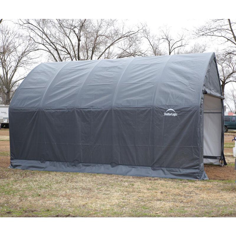 SUV/Truck Shelter, 13 &times; 20 &times; 12, Gray Cover image number 9