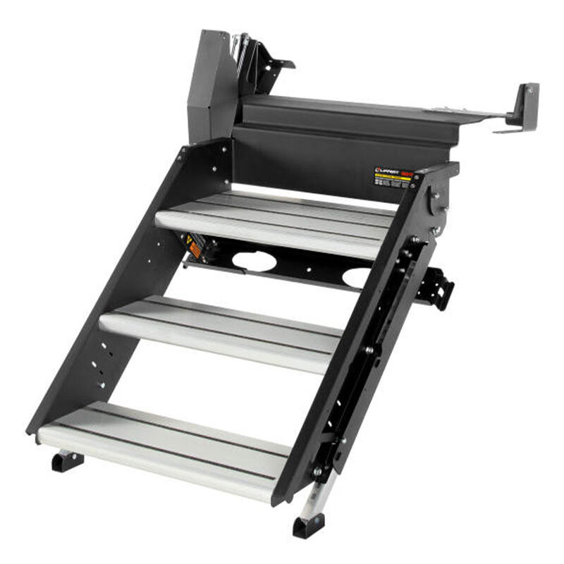 Lippert SolidStep 4.0 Premium RV Steps for 30" Doorway, Triple Step with Lift Assist image number 1
