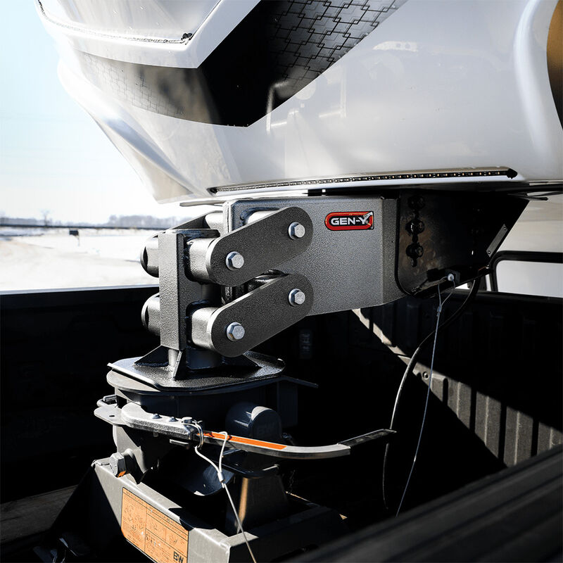 Gen-Y Hitch Executive 5th Wheel King Pin Box, 1.5K-3.5K Pin Weight, 21K Towing image number 11
