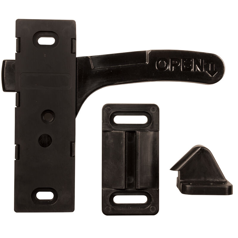 JR Products Bi-Directional Screen Door Latch for Amerimax-Style Doors image number 1