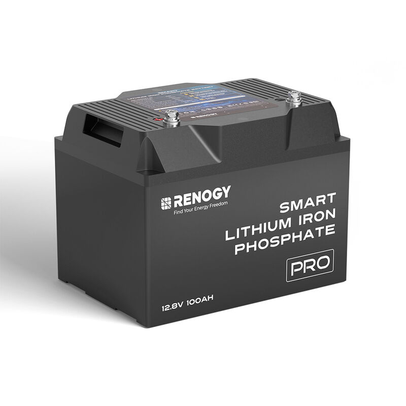 Renogy Pro 12V 100Ah Smart LiFePO4 Battery with Bluetooth and Self-Heating Function image number 1