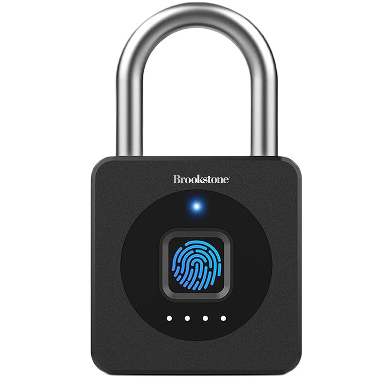 Brookstone Keyless Fingerprint Padlock image number 1