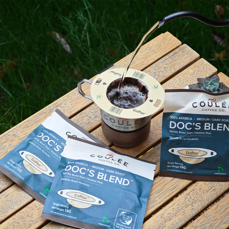 Coulee Doc's Blend Coffee, 10 Pre-Filled EcoPour Filters image number 5