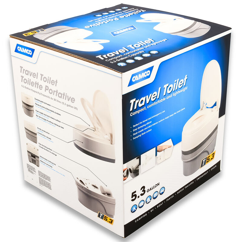 Camco Travel Toilet, 5.3 Gal. image number 2