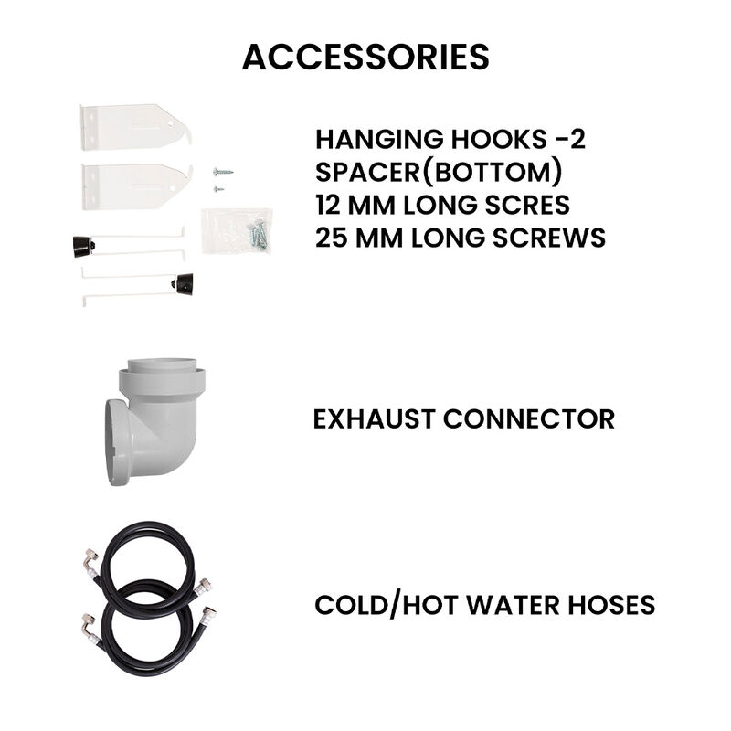 Equator Premium Stackable 15-lb. Washer + 3.5 cu.ft. Vented Digi Dryer, 110V, Black image number 6