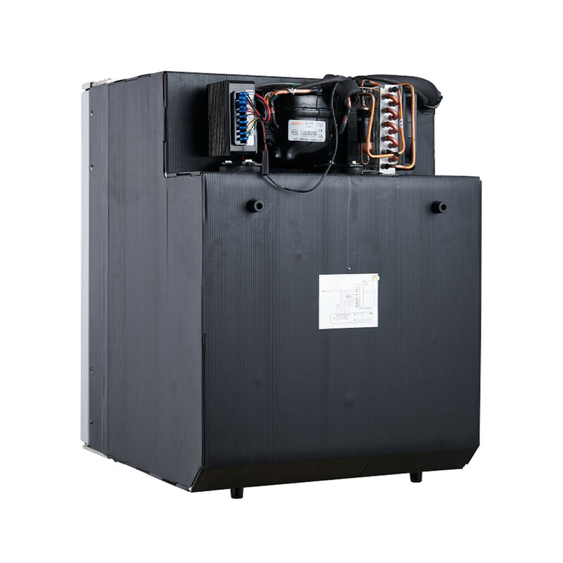 Equator 2.8 cu. Ft. 80L 12V/DC RV Built-in Refrigerator w/Freezer, Anti-Vibration, reversible door, Stainless image number 9