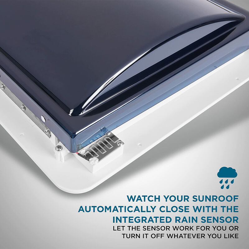 Hike Crew 14" RV Roof Vent Fan with Remote, 10-Speed, Smoked Lid image number 7