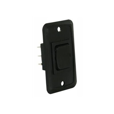 JR Products 12825 HD 12V Mom-On/Off/Mom-on Switch, Black