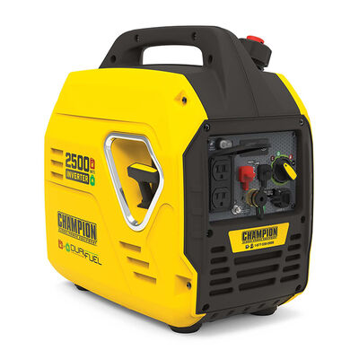 Champion 2500-Watt Portable Dual Fuel Inverter Generator