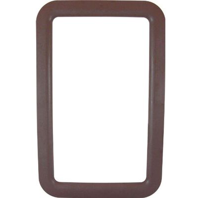 RV Entrance Door Window Frames - Exterior Brown