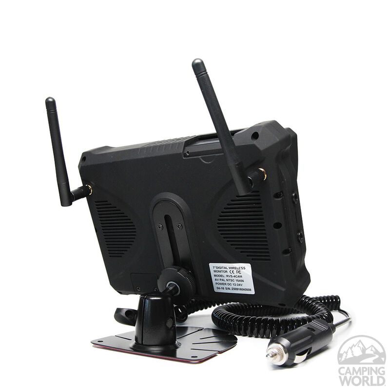 RVS Quad View Wireless Backup Camera System