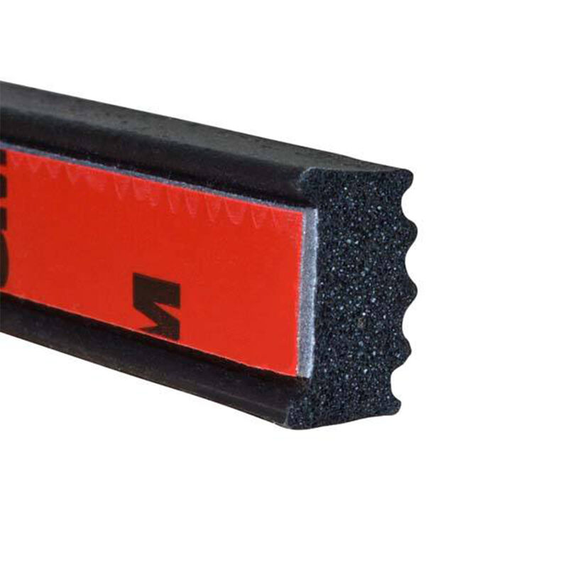 Steele Rubber Products Peel-N-Stick Ribbed Wide Weatherstrip, 15' long image number 2