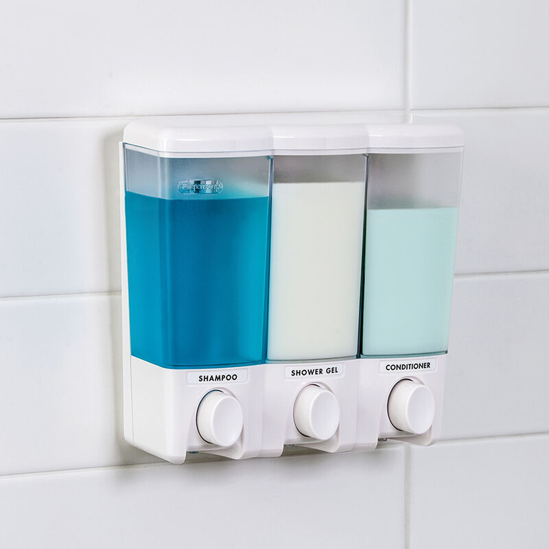 Clear Choice 3-Chamber Shower Dispenser image number 1