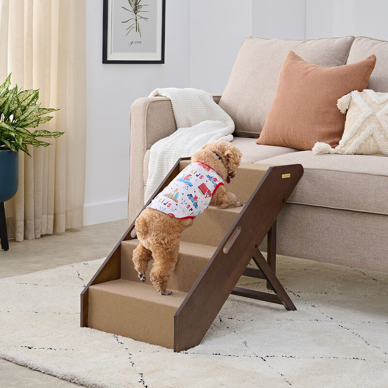 Stakmore Pet Steps, Espresso Finish / Brown Felt image number 3