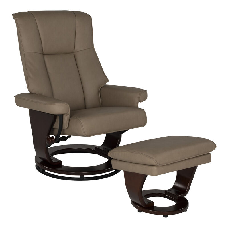 Thomas Payne Luxury Euro Chair with Storage Ottoman image number 1