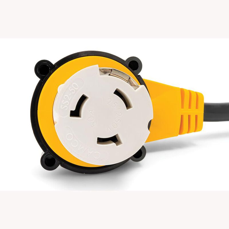 Power Grip&trade; 12&rdquo; Dogbone Locking Adapters, 15-Amp Male/50-Amp Female image number 2