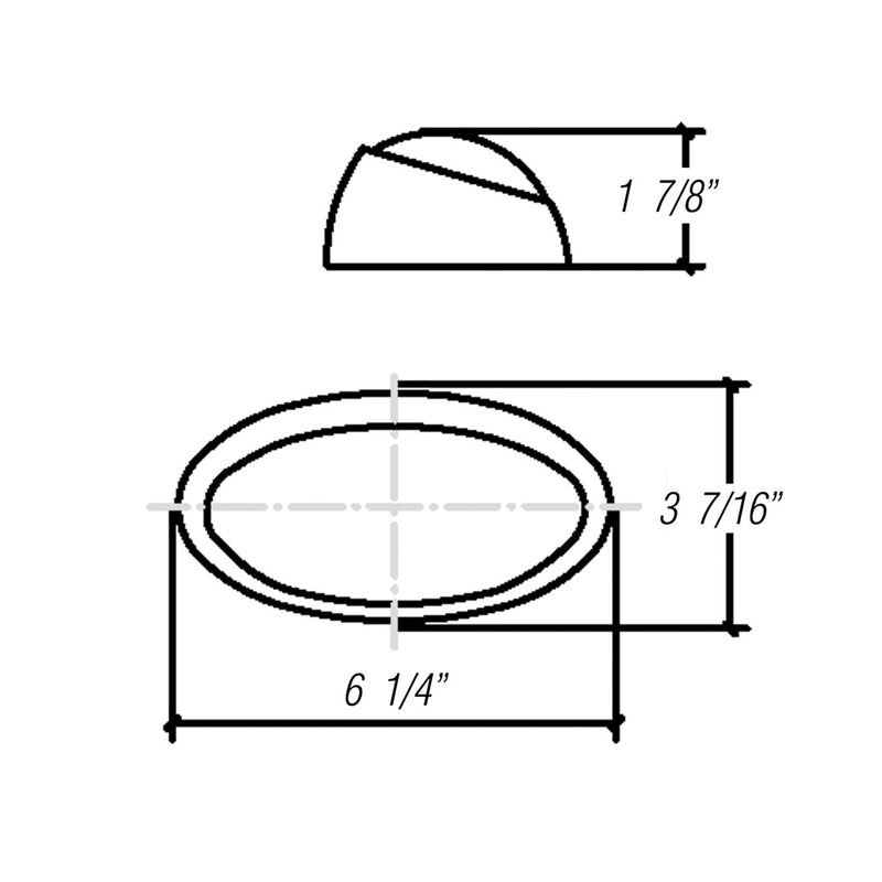 Optronics Clear Utility Light with Switch, White Housing image number 2
