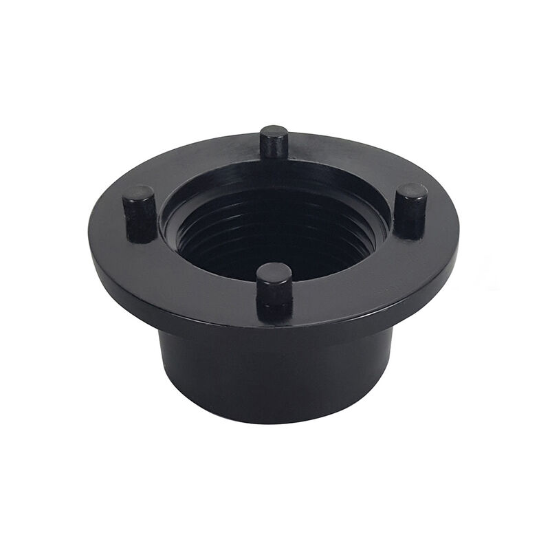 ICON Technologies Spin Weld Fitting, 1" Flush Threaded FPT, Black image number 1