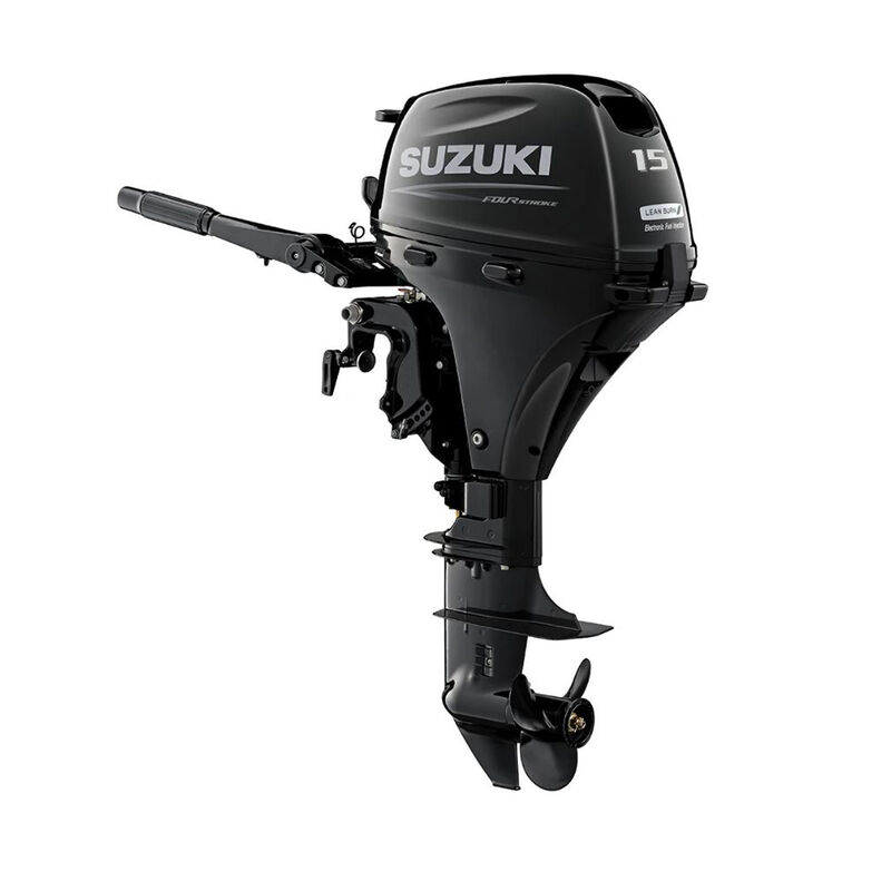 Suzuki 15 HP Outboard Motor, Model DF15AEL5 image number 1