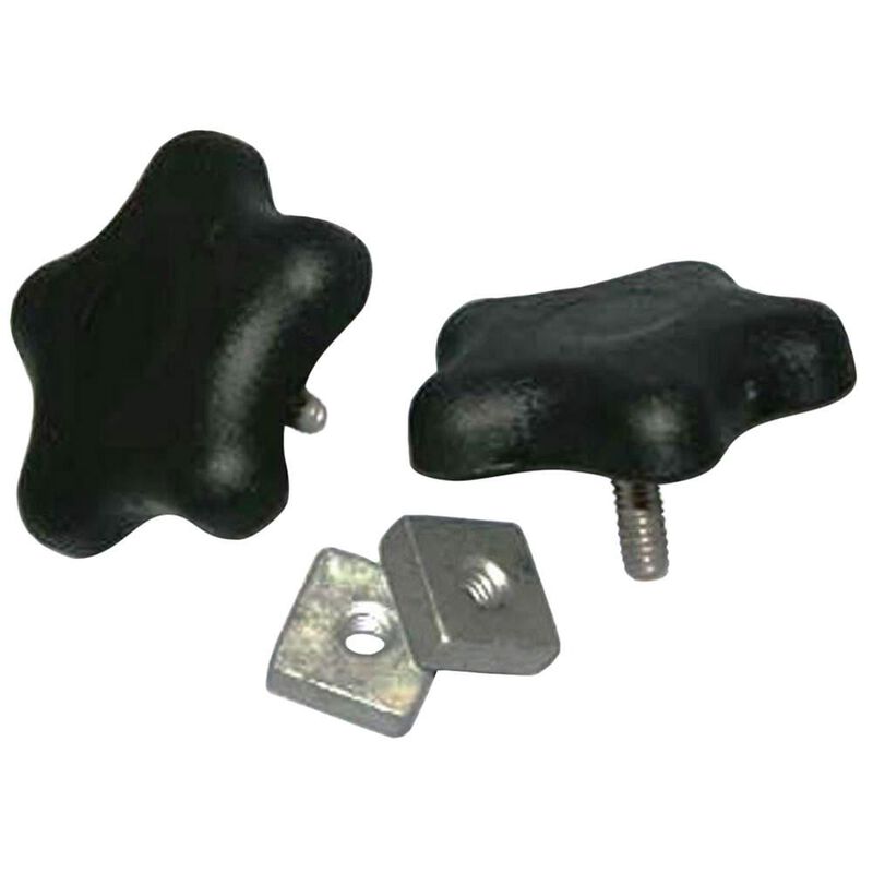 Black Arm Knobs, set of 2 (for A&E and Dometic) image number 1