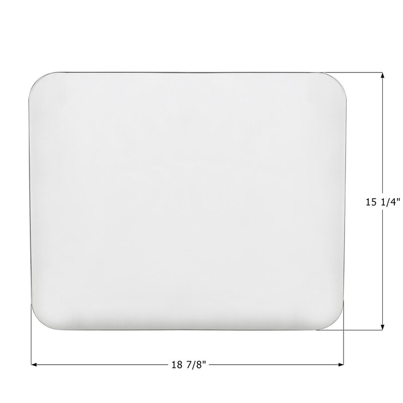 ICON Technologies Airstream Awning-Side Polycarbonate Window, 18-7/8" x 15-1/4", Clear image number 2