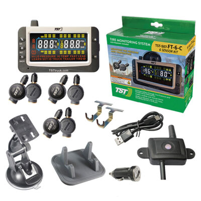 TST 507 Series 6 Flow Thru Sensor TPMS System with Color Display