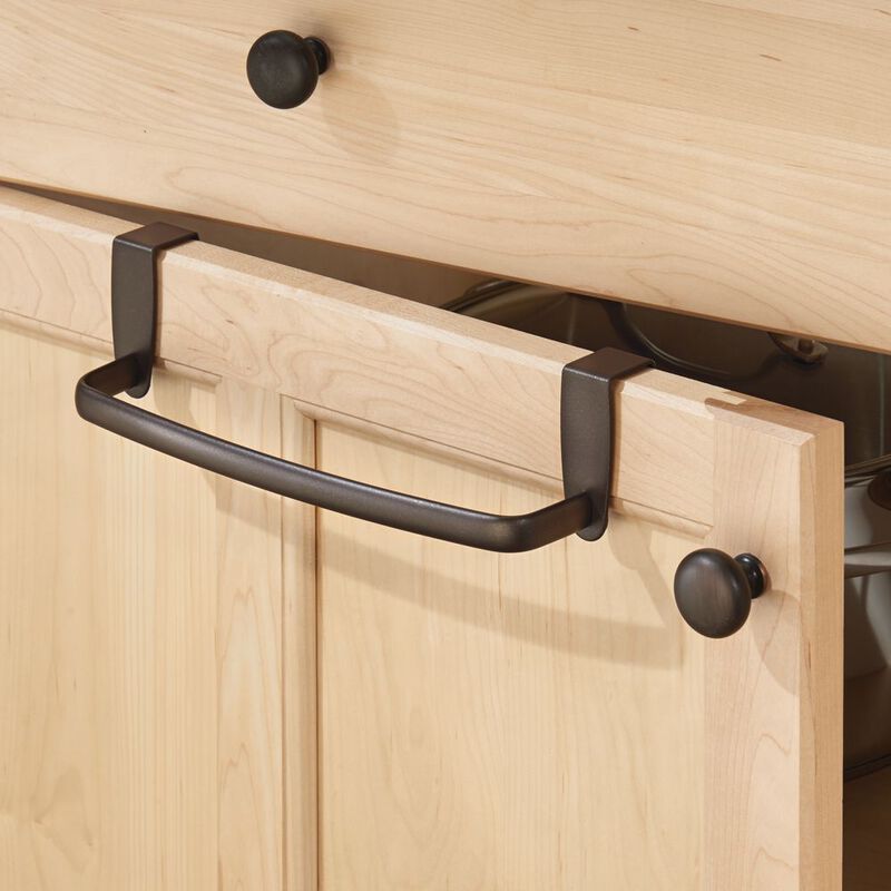 iDesign Axis 9&rdquo; Over-the-Cabinet Towel Bar, Bronze  image number 3