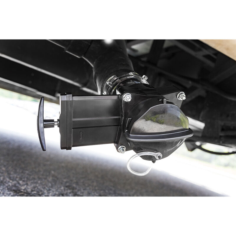 Camco 3" Gate Valve with 3.5" Clear Extension and Cap image number 2