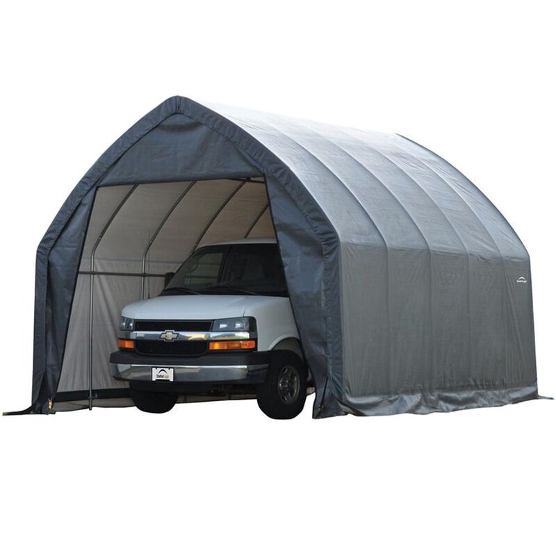 SUV/Truck Shelter, 13 &times; 20 &times; 12, Gray Cover image number 1