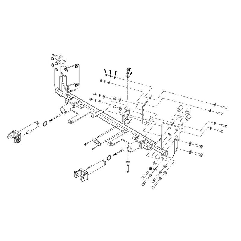 Roadmaster 523225-5 Direct-Connect Baseplate Kit, 2024-2025 Buick Encore GX image number 4