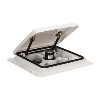 MaxxFan 4-Speed Vent Fan, White